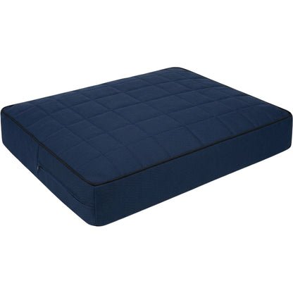 Eeath Quilted Box Large Dog Bed 115 × 85 cm Deep Navy - Product view