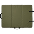 Eeath Three-Panel Folding Large Dog Bed 120 × 90 cm Olive - Product view